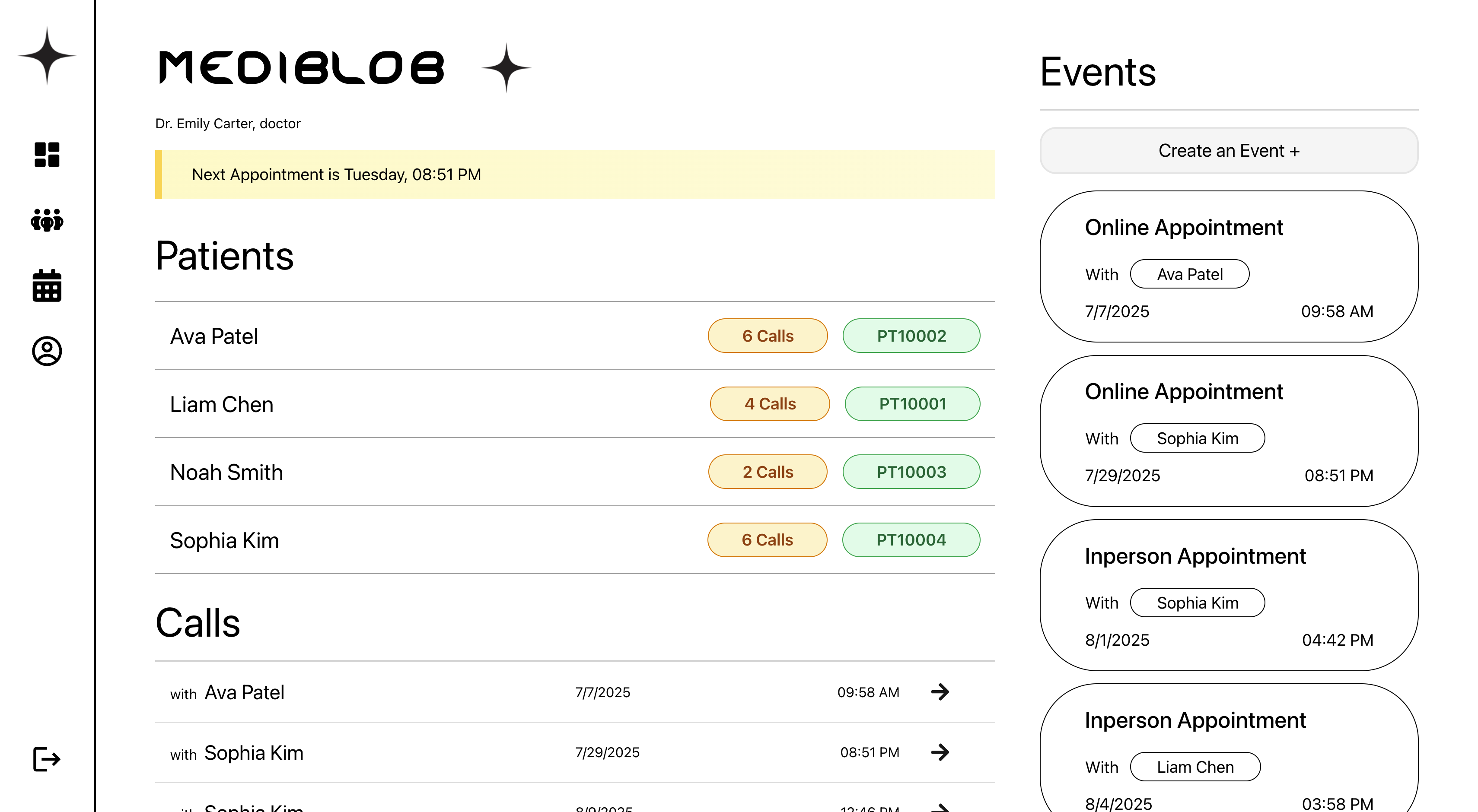 Dashboard preview